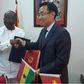 Ken Ofori-Atta and Chinese Ambassador Shi Ting Wang