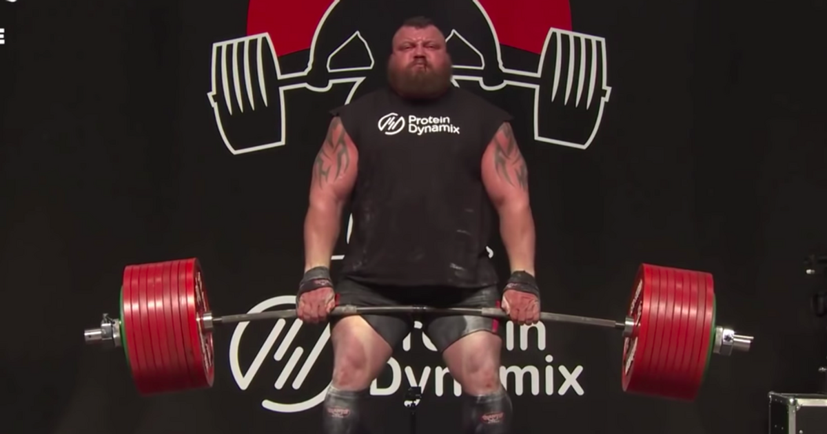 Strongman Eddie Hall Shares His 3 Tips for Improving Your Deadlift ...