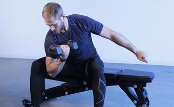 How to Do Concentration Curls the Right Way