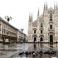 Tourist favourites such as Milan's Piazza Duomo have already been emptied by the coronavirus outbreak