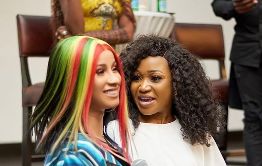 Akuapem Poloo and Cardi B