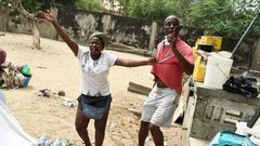 Nigerian navy personnel shot in the air as they cleared a waterfront community of 10,000 people in the latest mass-eviction