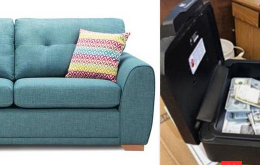 'Lucky' man buys sofa, finds $43 170 (GSH 243k) hidden inside after getting home