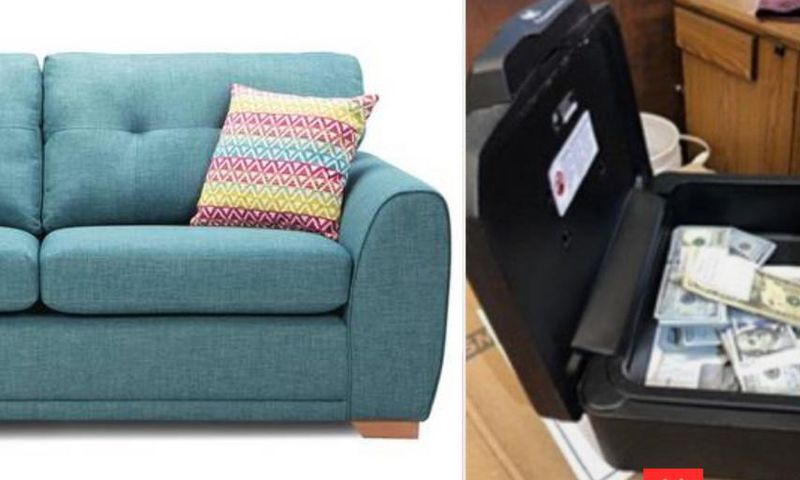'Lucky' man buys sofa, finds $43 170 (GSH 243k) hidden inside after getting home
