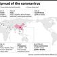 Key dates in the spread of the coronavirus