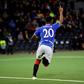 Rangers striker Alfredo Morelos scored and was sent off against Motherwell