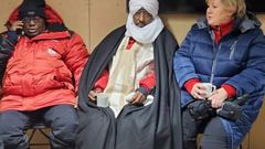 Photos of President Akufo Addo dressed in winter apparel while in Norway leave Ghanaians in stitches