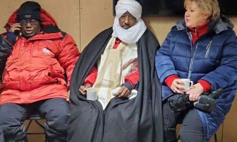 Photos of President Akufo Addo dressed in winter apparel while in Norway leave Ghanaians in stitches