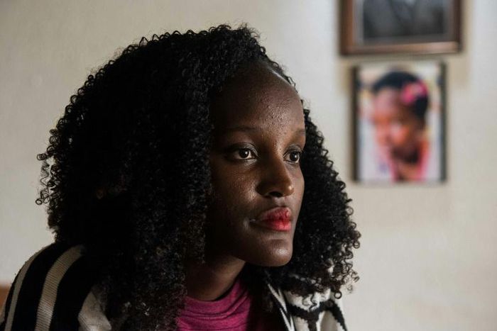 Vanessa Nakate was at the heart of a viral debate that erupted at the World Economic Forum in Davos