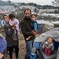The Moria camp on the island of Lesbos is overcrowded