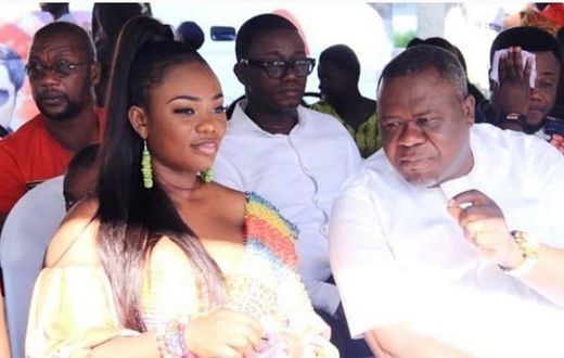 Akua GMB with husband Dr Kwaku Oteng