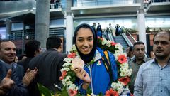 Iranian Olympic medallist Kimia Alizadeh says she has permanently left Iran, citing oppression by authorities