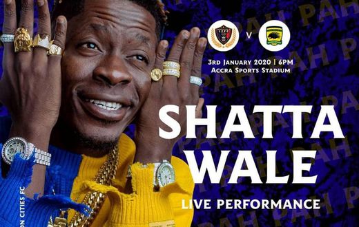 GPL: Shatta Wale says he’s supporting Legon Cities to beat Asante Kotoko