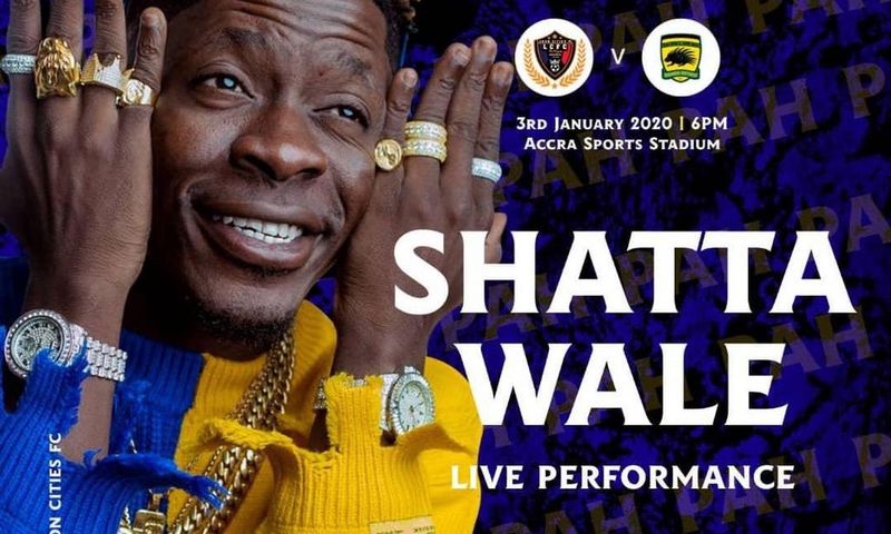 GPL: Shatta Wale says he’s supporting Legon Cities to beat Asante Kotoko