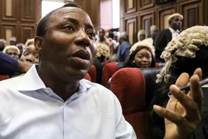 Sowore, an avowed government critic who stood for president earlier this year, was accused of treason after calling for mass protests against the government