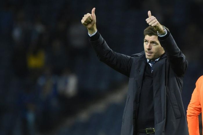 On the up: Steven Gerrard has revitalised Rangers' fortunes over the past 18 months