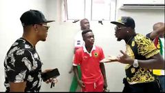 Asamoah Gyan gives striking tips to Kotoko wonderkid Mathew Cudjoe