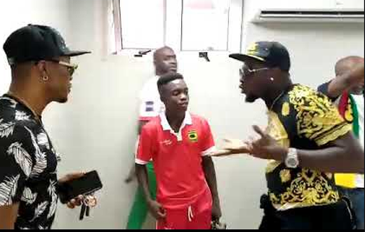 Asamoah Gyan gives striking tips to Kotoko wonderkid Mathew Cudjoe