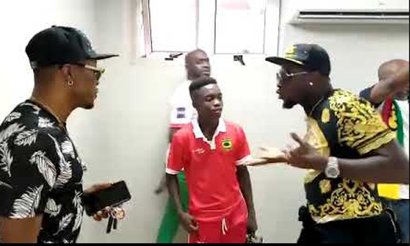 Asamoah Gyan gives striking tips to Kotoko wonderkid Mathew Cudjoe