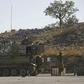 Israeli forces are stationed near the border with Syria in the Israeli-annexed Golan Heights