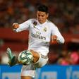 James Rodriguez has played nine times for Real Madrid this season.