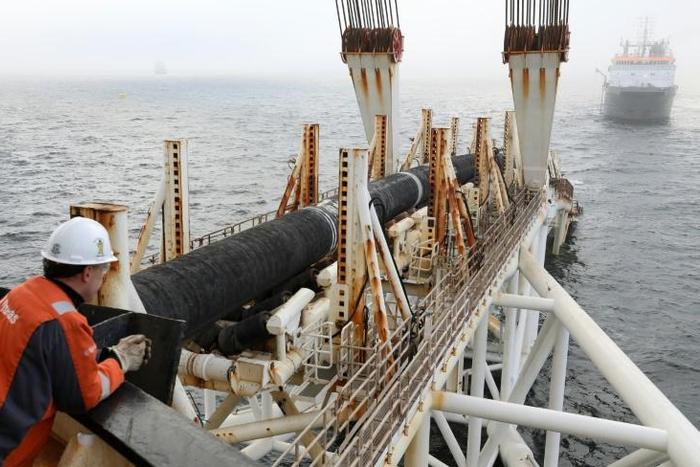 In the first sign that the sanctions were beginning to bite, Swiss contractor Allseas  suspended its Nord Stream 2 activities