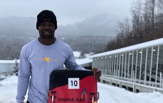 Ghana's Skeleton Olympian Akwasi Frimpong Captures First Top 10 Finish