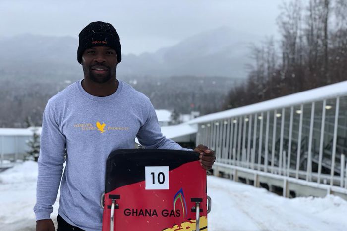Ghana's Skeleton Olympian Akwasi Frimpong Captures First Top 10 Finish