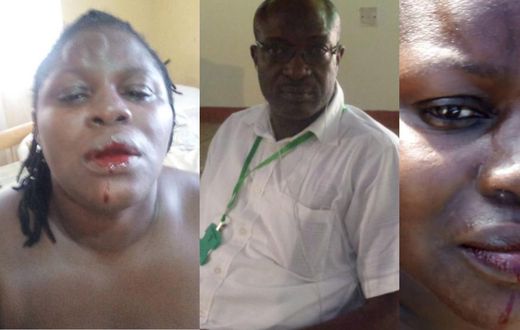 Fred Chidi beats wife