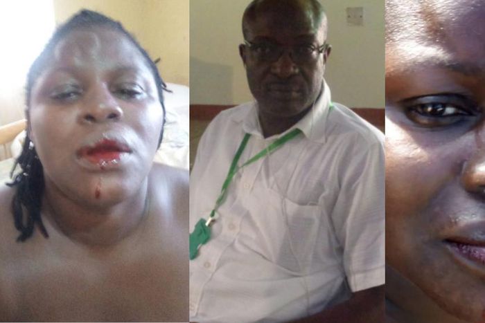 Fred Chidi beats wife