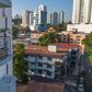 Uruguayan cellist Karina Nunez plays on the balcony of her Panama City apartment during the mandatory lockdown to halt the spread of the deadly new coronavirus