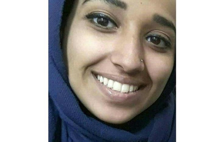 An undated photograph from attorney Hassan Shibly shows Hoda Muthana, an Alabama woman who joined the Islamic State group in Syria