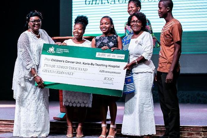 ICGC Christ Temple supports Korle Bu Children’s Cancer Unit with Gh¢200,000