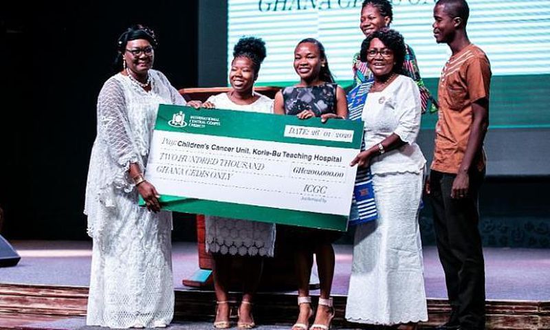 ICGC Christ Temple supports Korle Bu Children’s Cancer Unit with Gh¢200,000