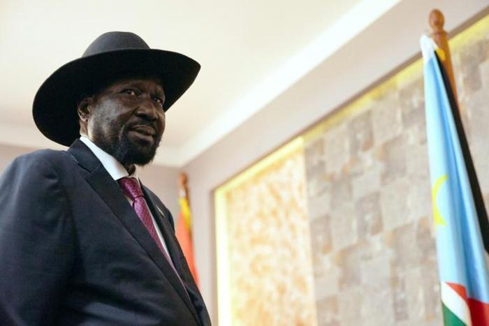 South Sudan's President Salva Kiir met with his rival in rare face-to-face talks
