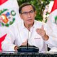 Peruvian President Martin Vizcarra said the new measure aims to reduce by half the number of people circulating in public at any one time