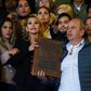 Anez brandished a copy of the Gospels as she arrived at the presidential palace