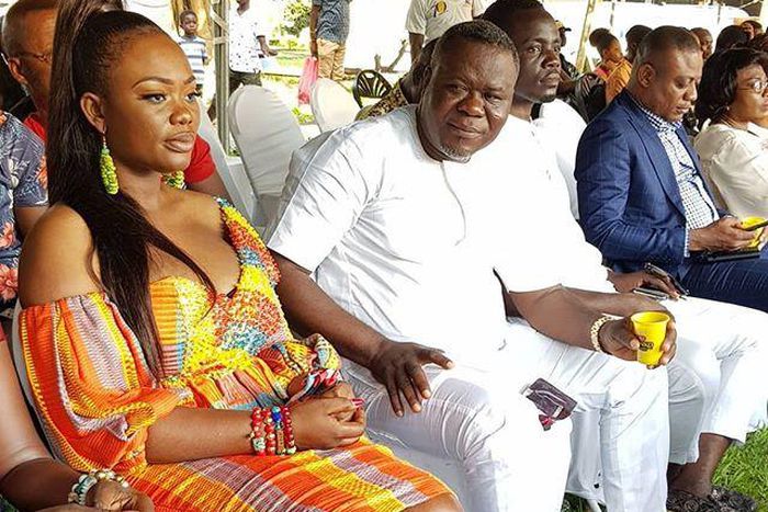 Akua Amoakowaa and husband Dr Kwaku Oteng