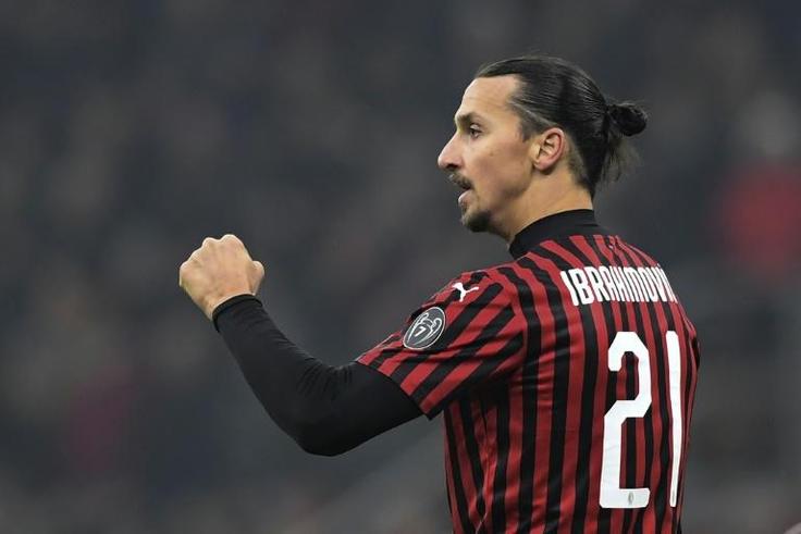 AC Milan's Zlatan Ibrahimovic has scored two goals since his arrival last month.
