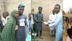 Village conduct election to help lady choose Between 2 Male Suitors (Photos)