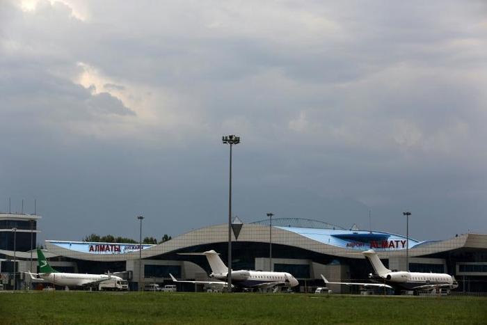 The Central Asian country's emergencies committee said that 100 people were on board the plane, including five staff
