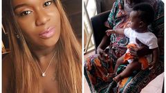 Bibi Bright and her late mom