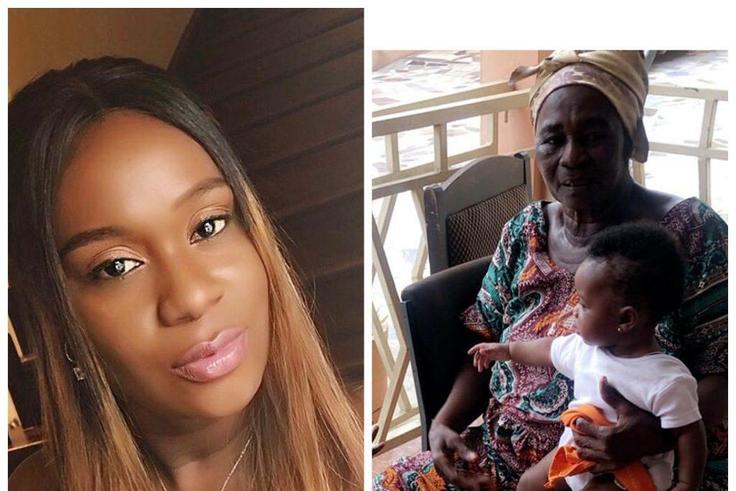 Bibi Bright and her late mom