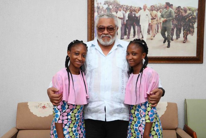 19-yr-old siamese twins separated at Korle Bu visit grateful to Rawlings