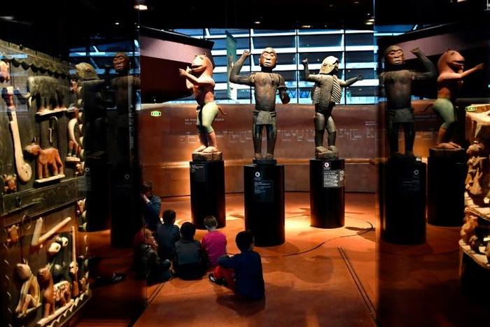 President Macron pledged last year to hand back 26 artefacts "without delay" in a landmark decision that has piled pressure on other former colonial powers to restore looted artworks to their countries of origin