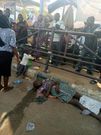 Little girl stranded at BRT station, sits ignorantly beside her mother’s dead body (photos)