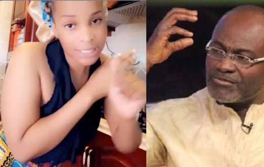 Benedicta Gafah reacts after Kennedy Agyapong accused her of sleeping with Obinim