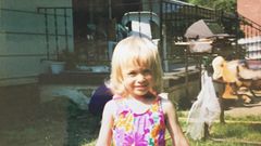 Lauren in the 90s, around the time of her first lichen sclerosus diagnosis.
