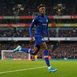 Chelsea striker Tammy Abraham celebrates scoring the winner at Arsenal