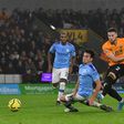 Wolves defender Matt Doherty scored the winner against Manchester City